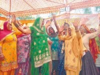 jind,  womens happy, dance,      harayana