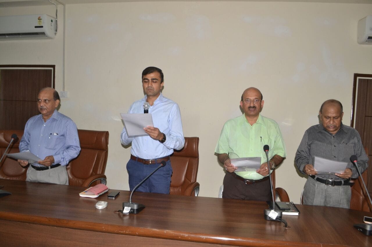 Including DM B Chandrakala, IG, DIG cleaning the style, see photos