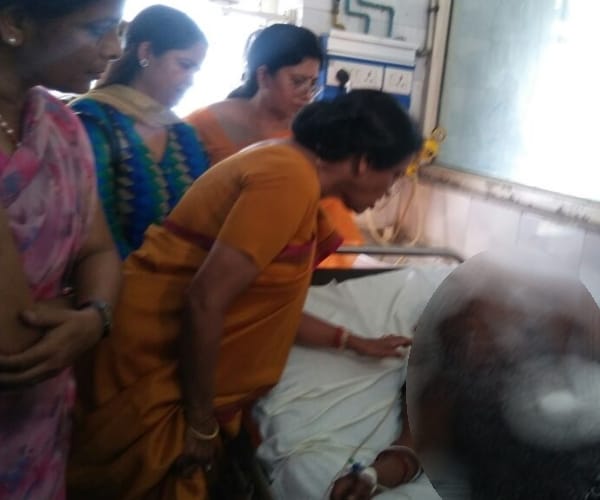  adityanath visits trauma in lucknow.