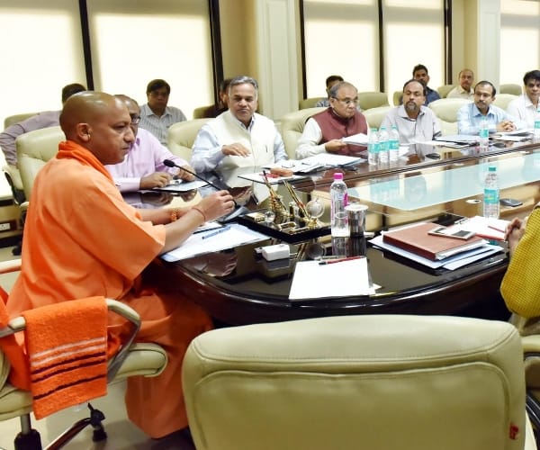chief minister adityanath decision in first meeting.