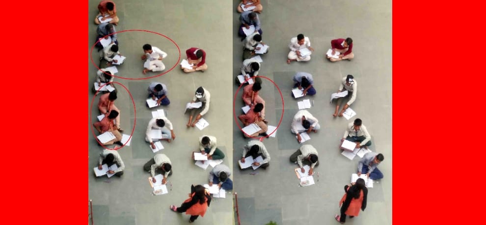 cheating in haryana board exams, administration give up in front of cheating mafia