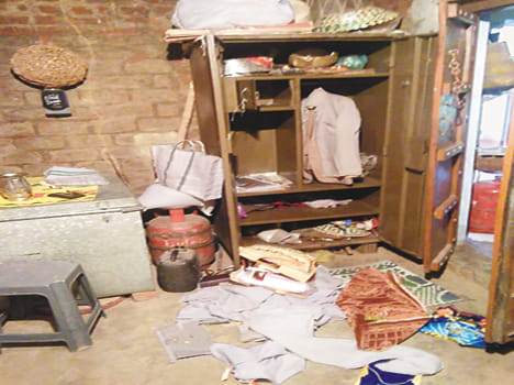 cash and jwellery theft from retired teacher house