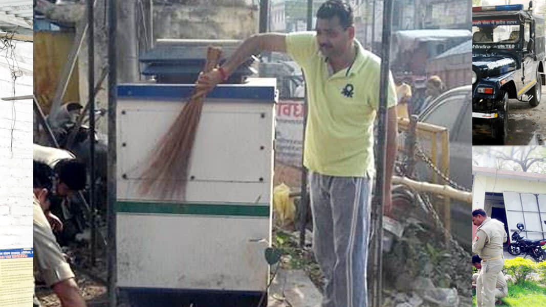 police drive cleanliness campaign