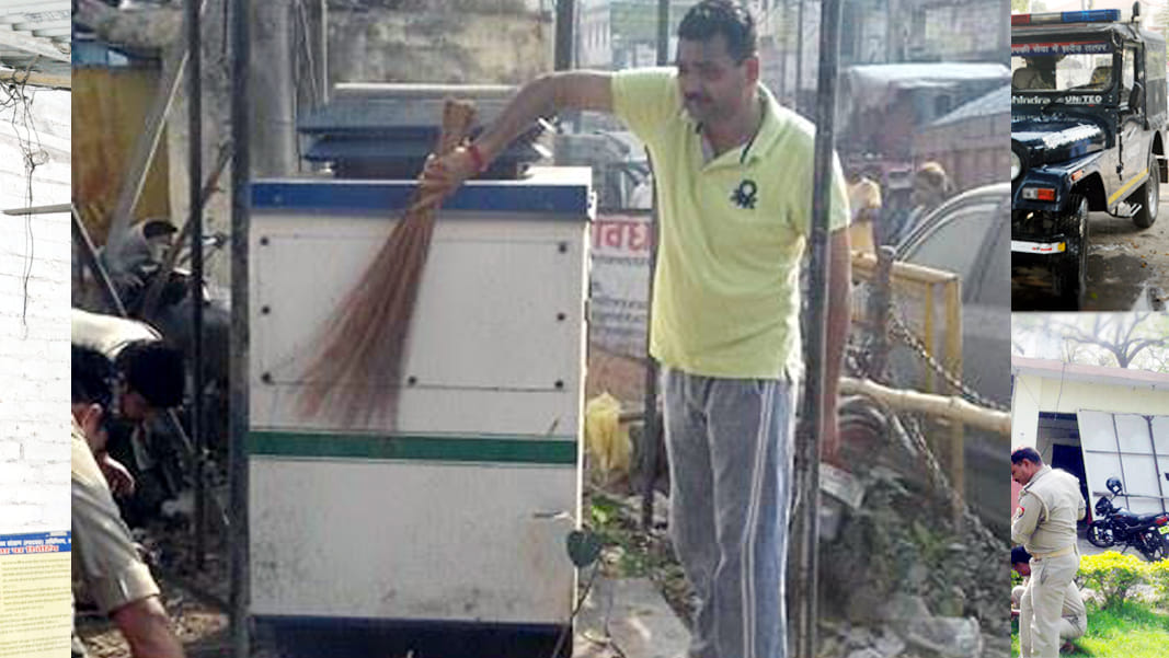 police drive cleanliness campaign