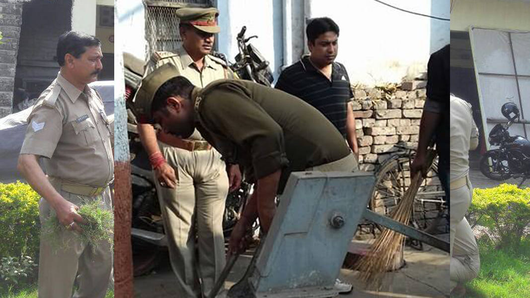 police drive cleanliness campaign