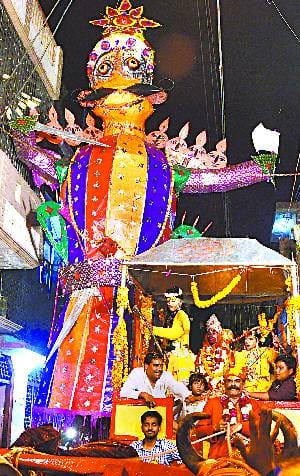 Ravan killed in Brahmapuri