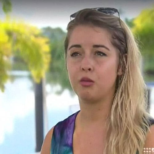 a teenager jumps into a river to impress a girl