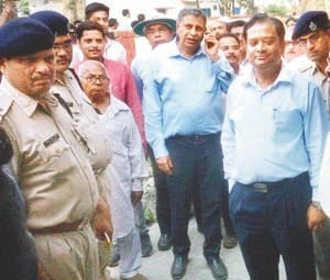 inspection of bharwari railway station