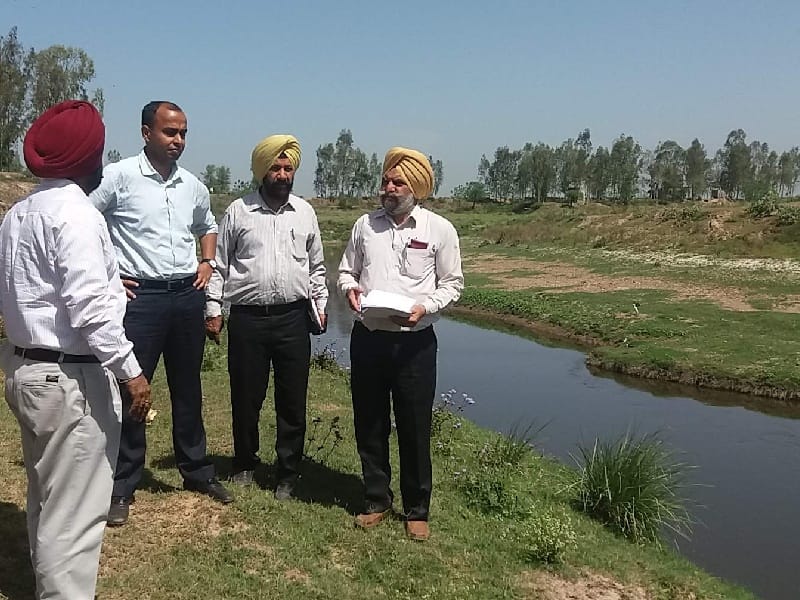 Monsoon Season, Cleaning of rivers, Flood Prevention, Inspection of DC, Patiala