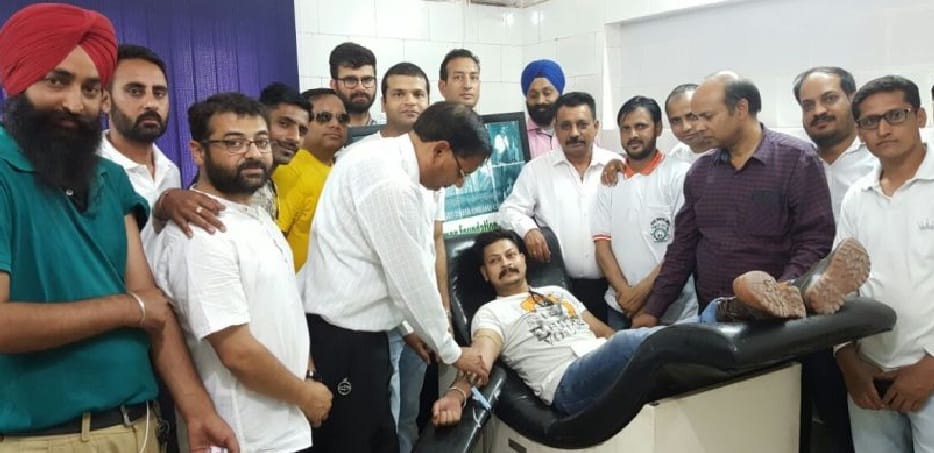 Blood donation in Rudrapur