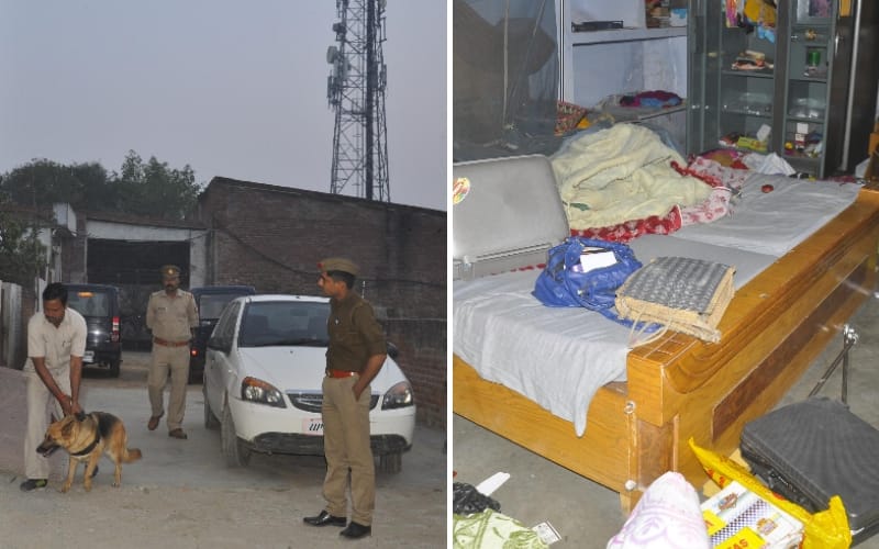 dacoity at bbd university professor house lucknow