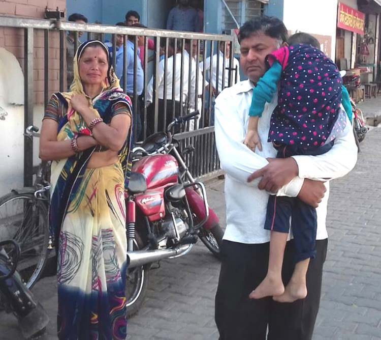 Doctor on strike, patient upset