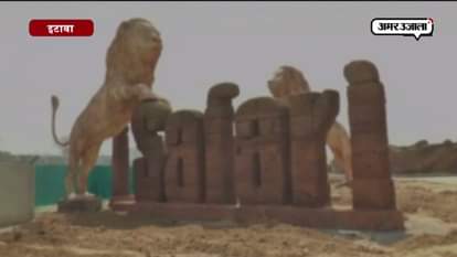 No meat for lions in Etawah Wildlife Safari Park