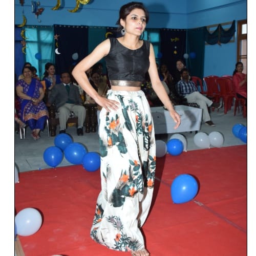 Farewell party in chamunda nursing institute