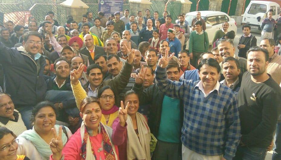 Congress Wins EC and Court Member Election at HP University.