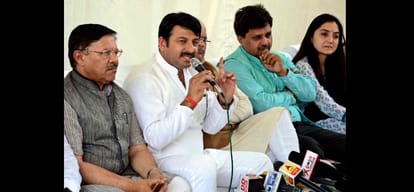 BJP expels Savita Khatri, its candidate in MCD Elections whose campaign done by sandeep kumar