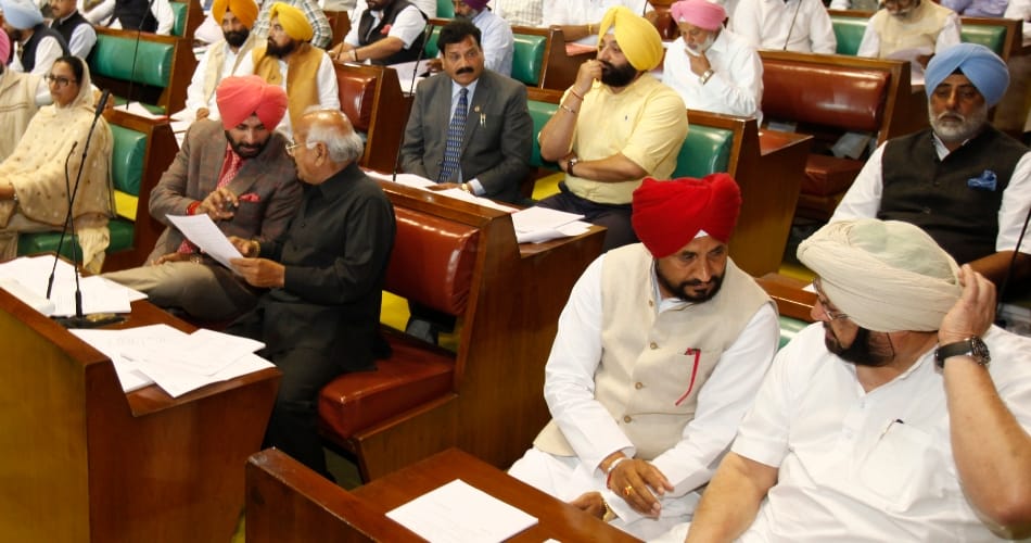 Navjot singh sidhu First day in Punjab Assembly