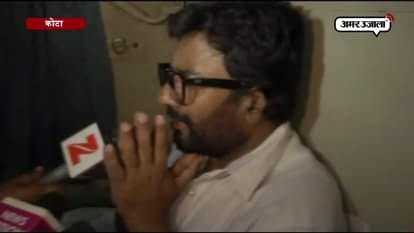 Shiv sena mp ravindra gaikwad reached Mumbai by train
