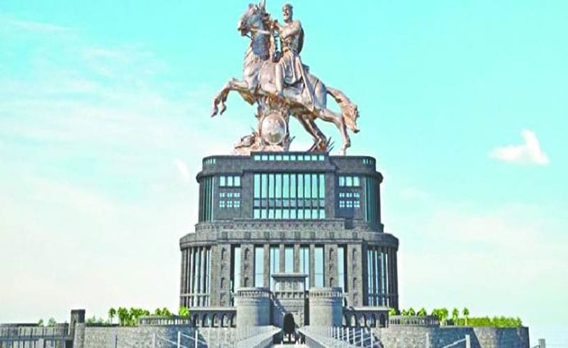 Shivaji memorial height will be increased to 210m, in bid to dwarf Chinese statue