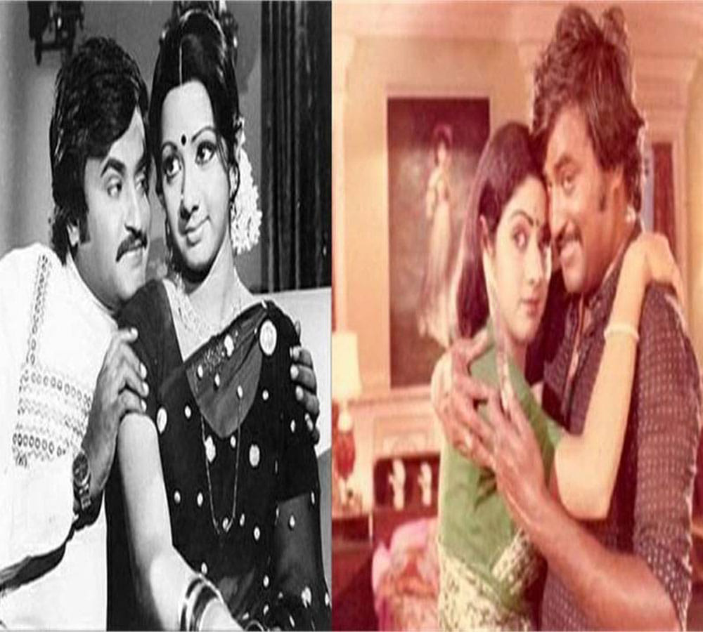 sridevi played mother role of superstar rajinikanth