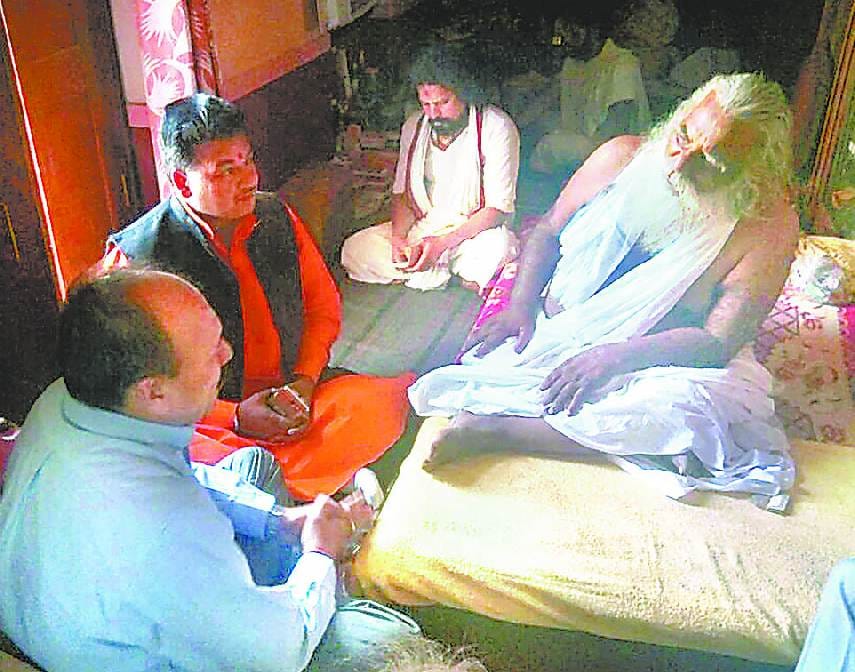 Sikandar Rizvi of Jama Masjid meet from Nrityagopal