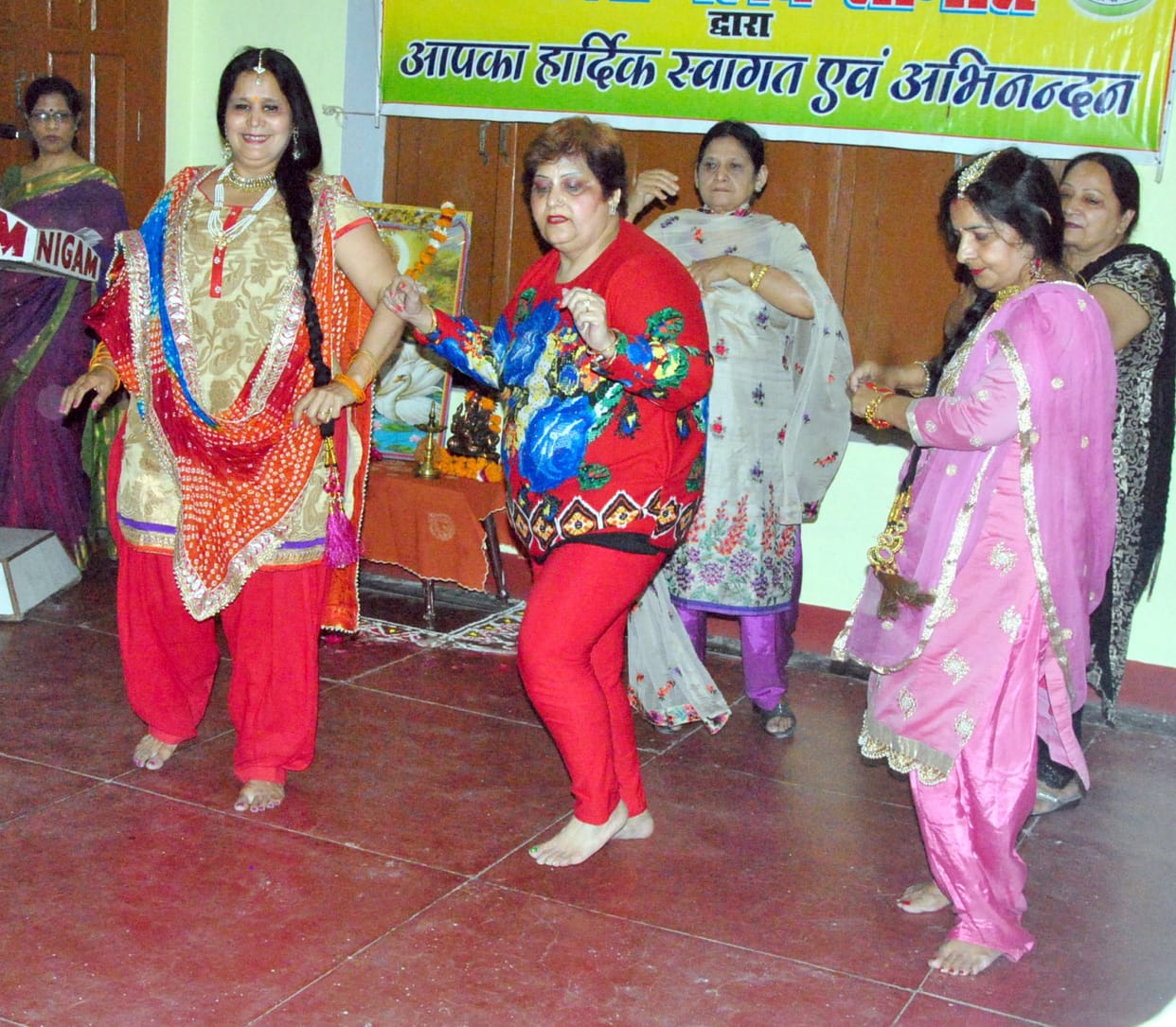 Anniversary of the celebrated women club committee