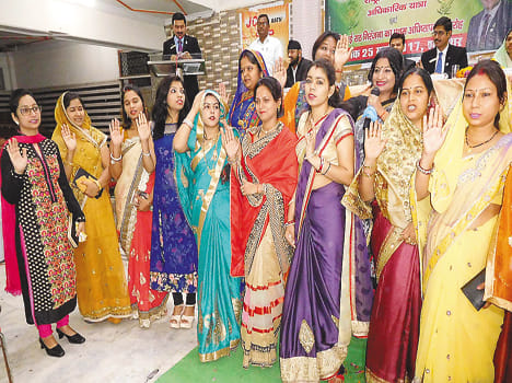 JCI Nirangana induction ceremony