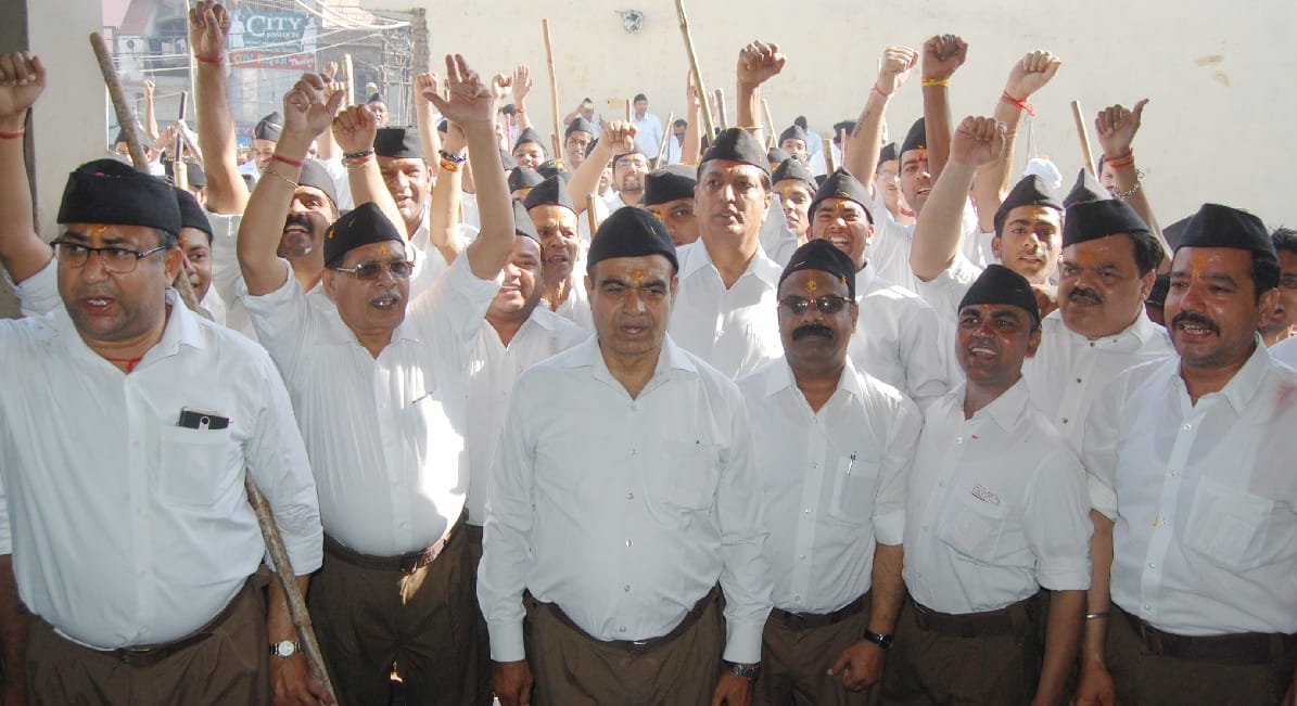 Flower showers on the circulation of the RSS