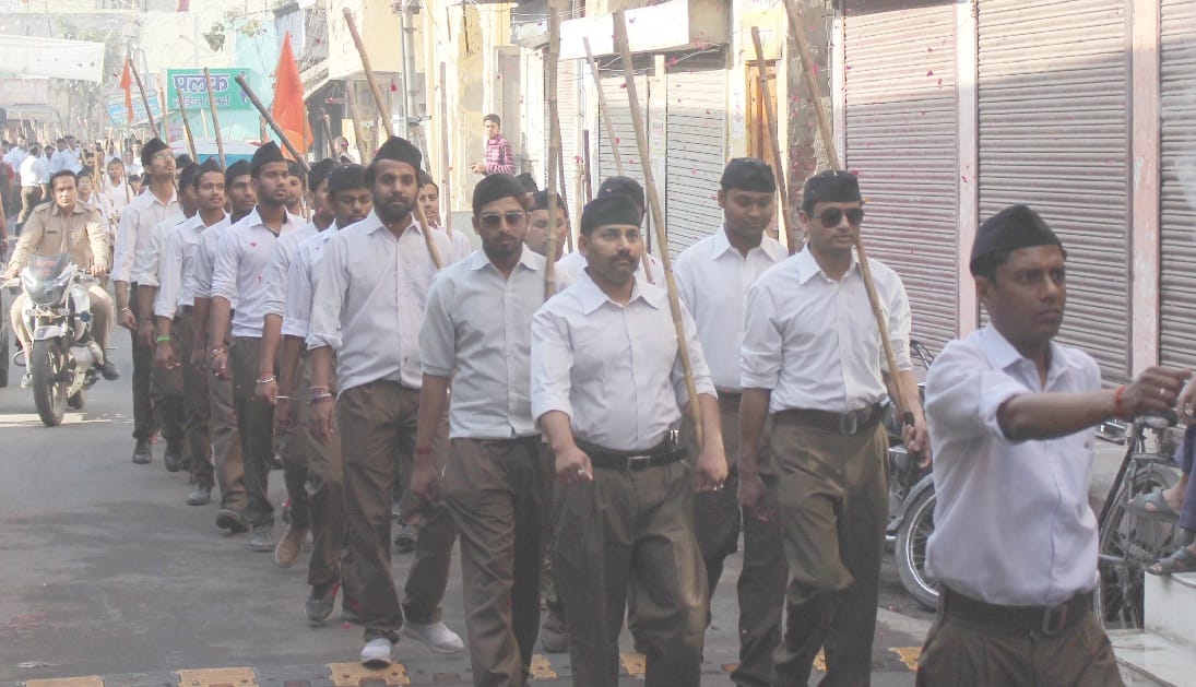 Flower showers on the circulation of the RSS