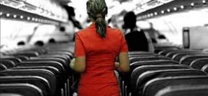 AIR HOSTESS AND PILOT FIGHT AT JAIPUR AIRPORT