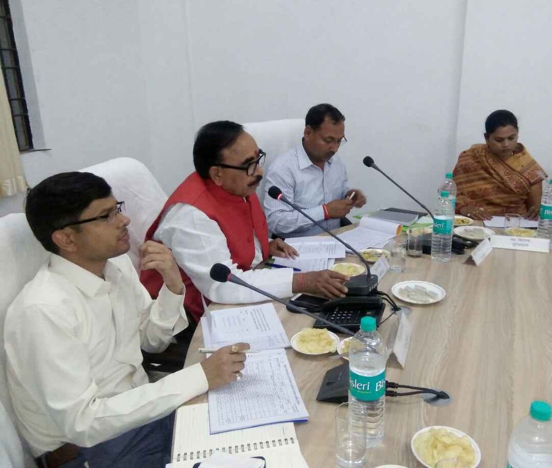 Construction of auditorium in nine districts