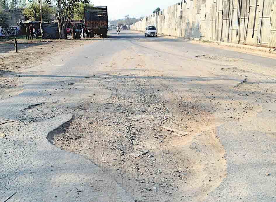 constuction of road