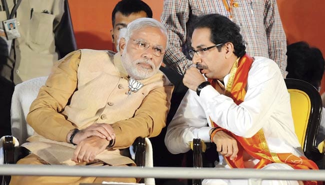 Shiv Sena cheif Uddhav Thackeray has been invited to Prime Minister Narendra Modi's dinner party 