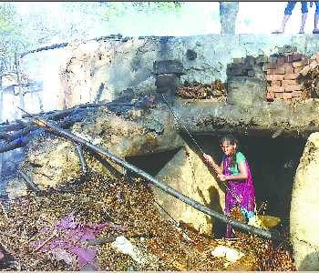 Three houses burnt by fire, 12 cattle die