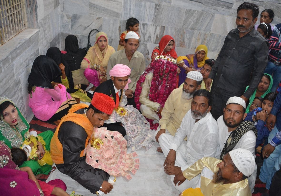 Madrassa Committee conducts marriage of 11 poor girls