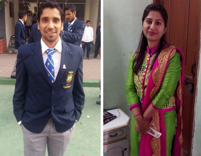 indian hockey team player mandeep antil wedding with monika on 19 April