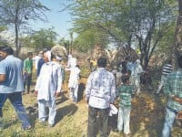 old man dead, kabristan, dead body, police, kaithal