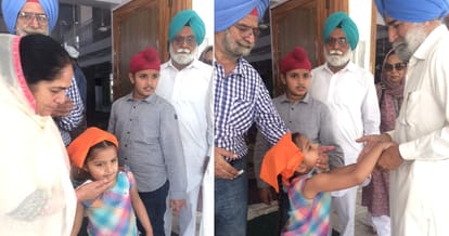 Leaders, friends and relatives who reached the last Aradas of Ekam