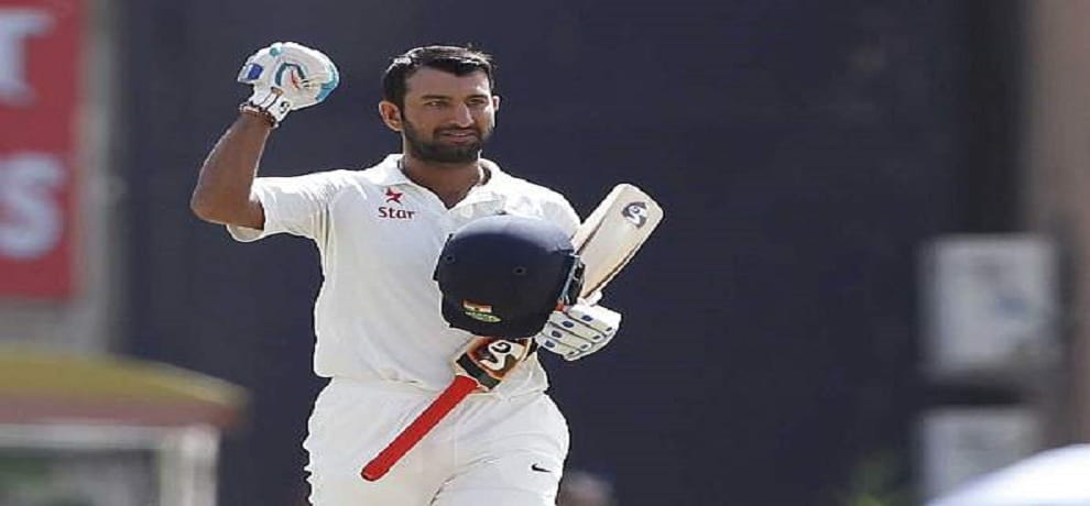 Cheteshwar Pujara became first Cricketer to score Three centuries three Tests played in Sri Lanka