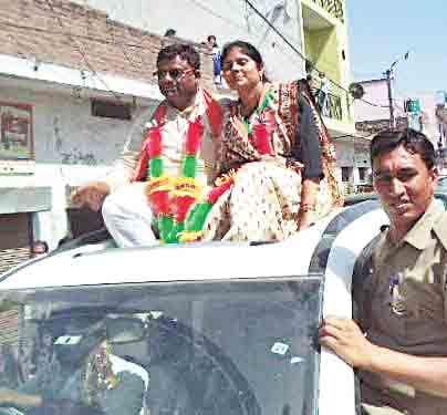 road show of mla rajbala