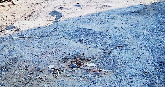 Report on bad roads