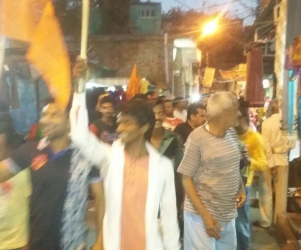 A she calf beaten till death created ruckus in Lucknow.