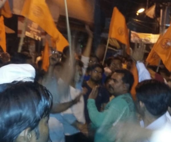 A she calf beaten till death created ruckus in Lucknow.