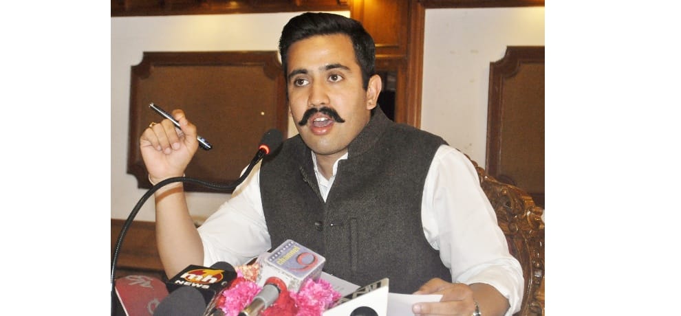 Youth congress president Vikramaditya Singh hits out at prem kumar dhumal
