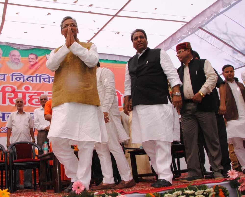 cm activeness save dehradun mayor vinod chamoli