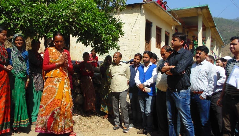 Villagers of Bedibagadam heard the sadness of DM in Choupal