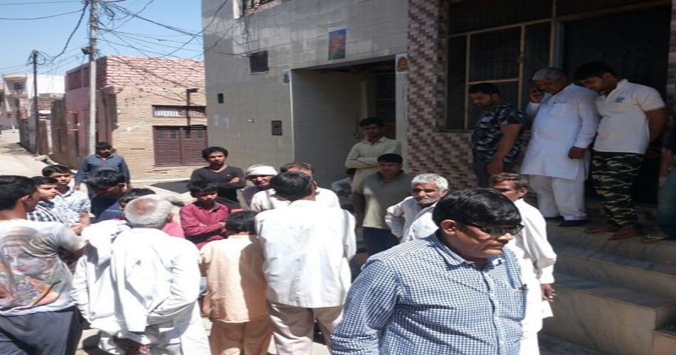 three ladiies burnt a lady with her daughter in law