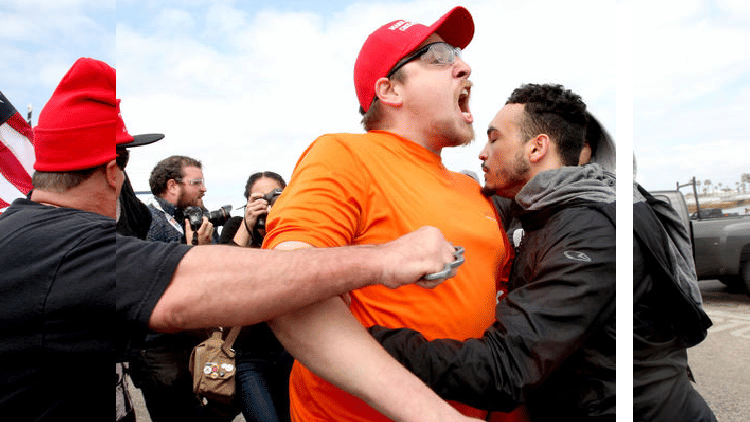 'Make America Great Again' Ends Up With A Man Getting Beaten