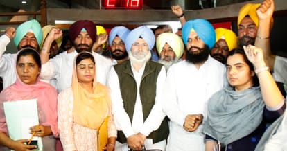 Punjab aam aadmi party walkout from assembly, punjab news