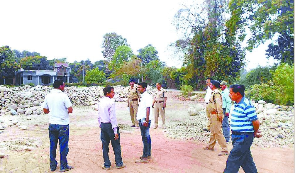 Four and a half thousand cubic meters of mineral material seized in illegal trade